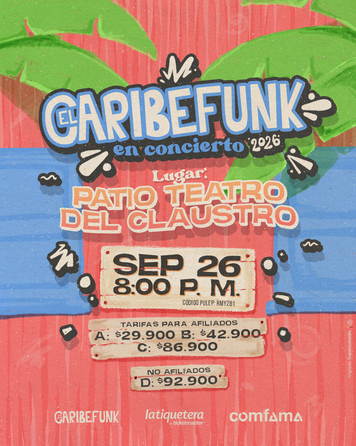 Flyer del evento
