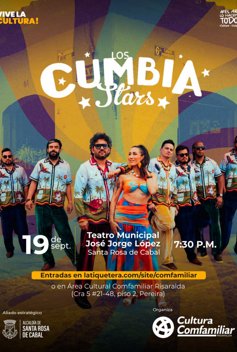 Los Cumbia Stars en Concierto - Santa Rosa de Cabal