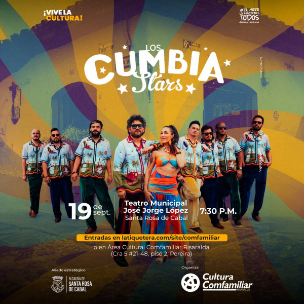 Los Cumbia Stars en Concierto - Santa Rosa de Cabal