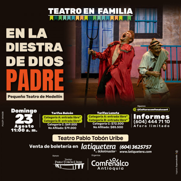 Teatro en familia: En la diestra de Dios padre