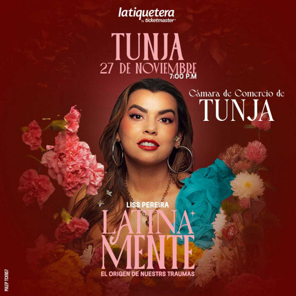 "Latinamente" Liss Pereira en Tunja