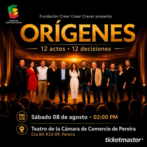 Orígenes: 12 actos – 12 decisiones