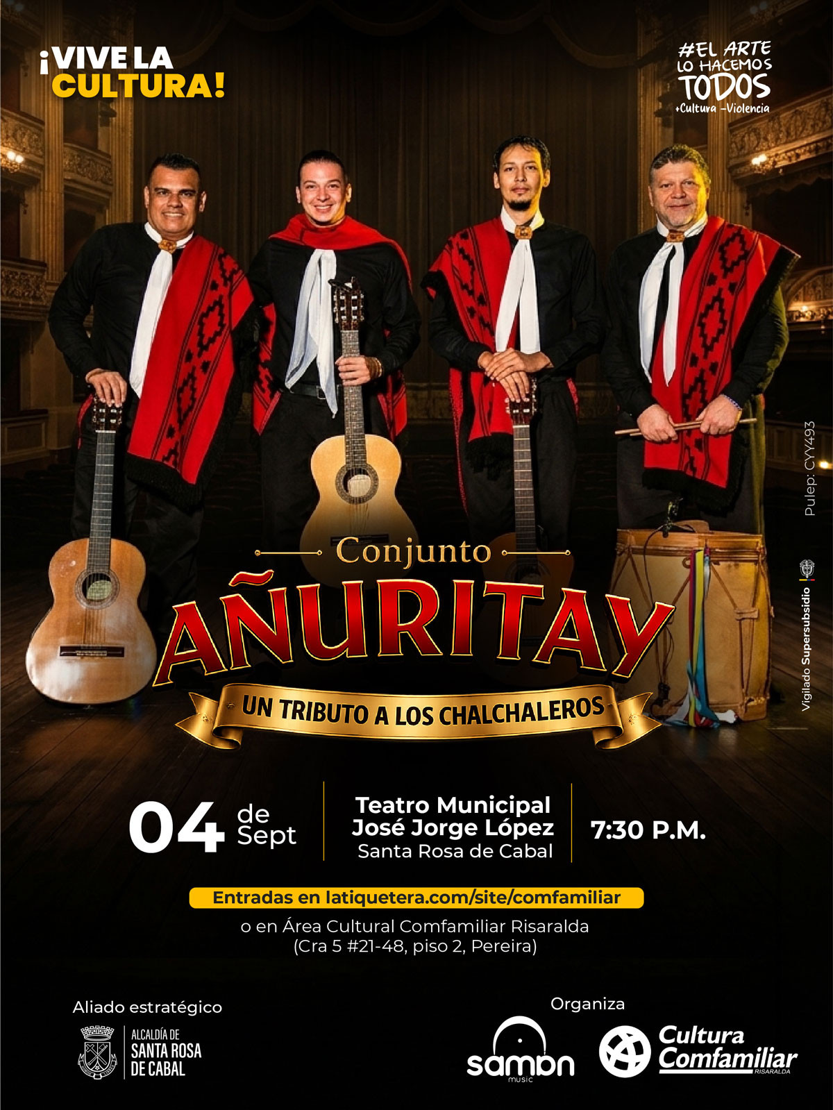 Flyer del evento
