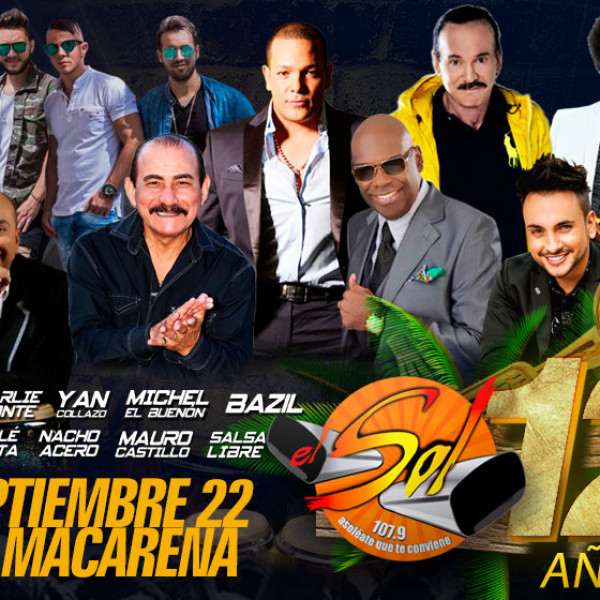 ANIVERSARIO EL SOL 107.9