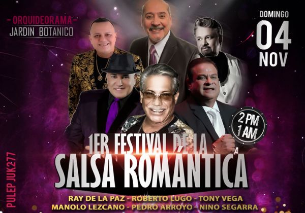 PRIMER FESTIVAL DE LA SALSA ROMÁNTICA MEDELLÍN 2018