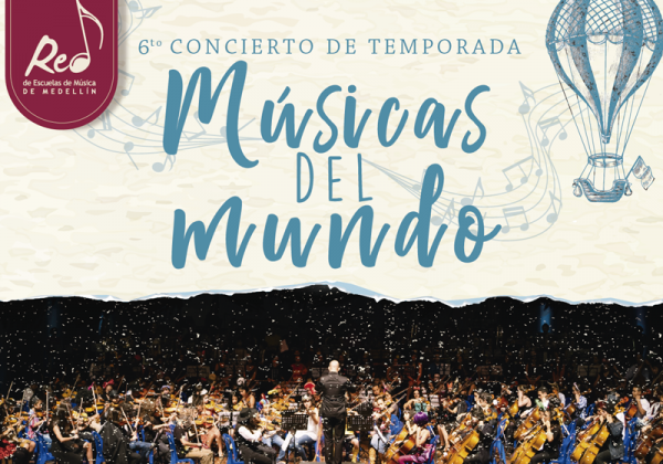 PROGR. FORMACIÓN DE PÚBLICOS: 6º Concierto de Temporada MUSICAS DEL MUNDO