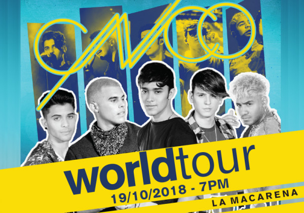 CNCO WORLD TOUR 2018