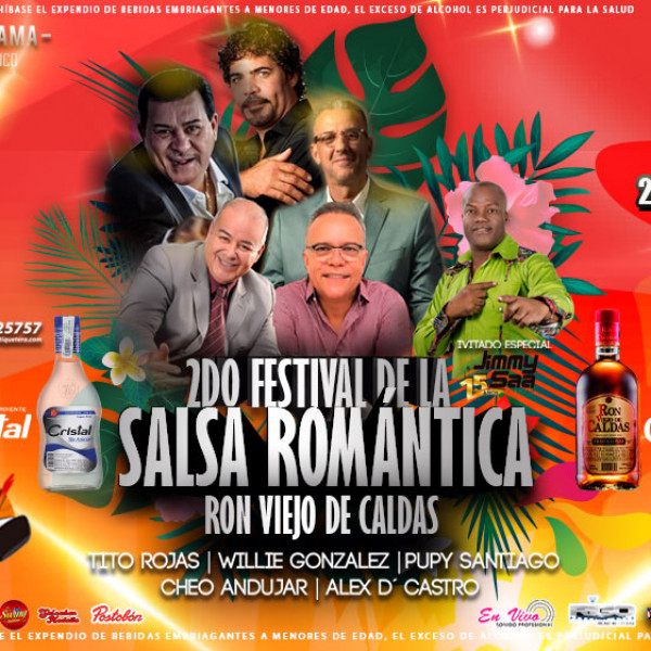2DO FESTIVAL DE LA SALSA ROMÁNTICA