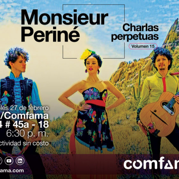 CHARLA MONSIEUR PERINÉ