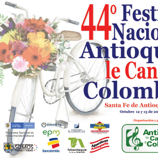 44° FESTIVAL NACIONAL ANTIOQUIA LE CANTA A COLOMBIA