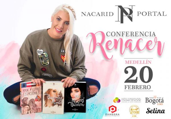 Conferencia Renacer Nacarid Portal en Medellín