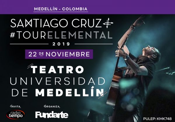 SANTIAGO CRUZ TOUR ELEMENTAL 2019