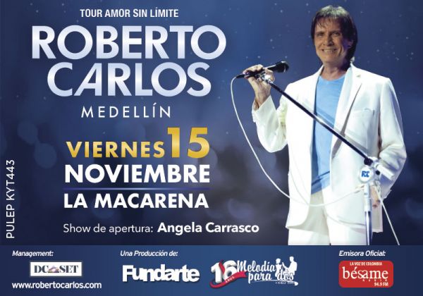 Roberto Carlos en Medellín
