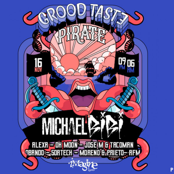 GROOD TASTE PIRATE - MICHAEL BIBI