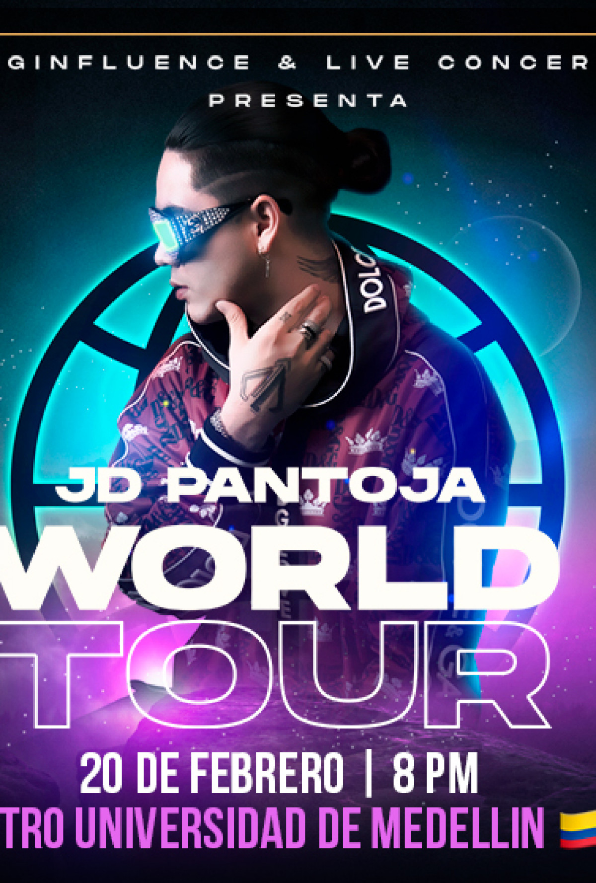 JUAN DE DIOS PANTOJA WORLD TOUR MEDELLÍN