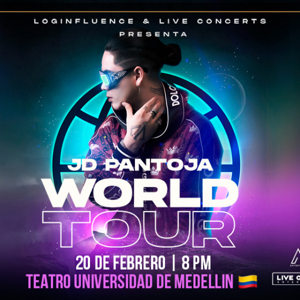 JUAN DE DIOS PANTOJA WORLD TOUR MEDELLÍN