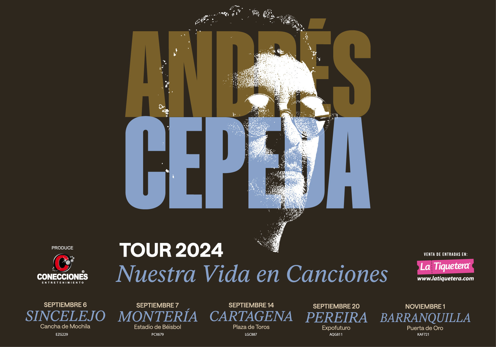 Andrés Cepeda Tour 2024