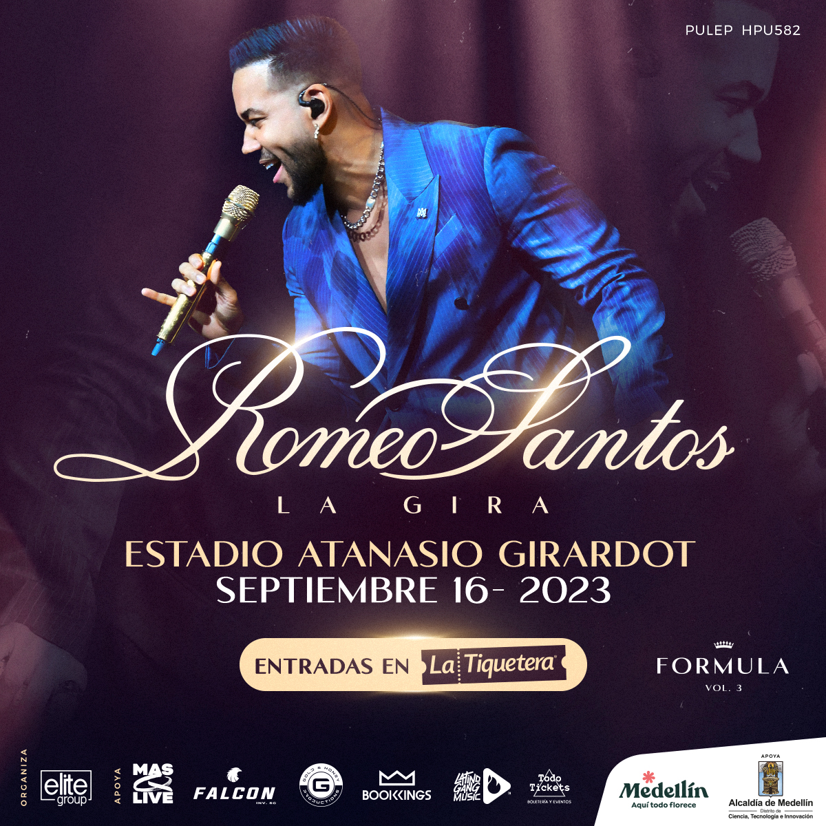 ROMEO SANTOS MEDELLÍN La Tiquetera