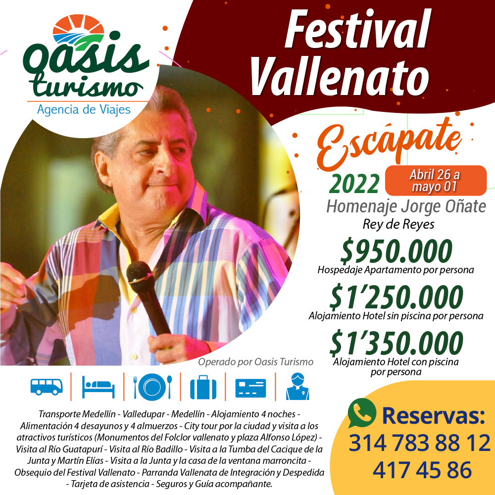 FESTIVAL DE LA LEYENDA VALLENATA | La Tiquetera