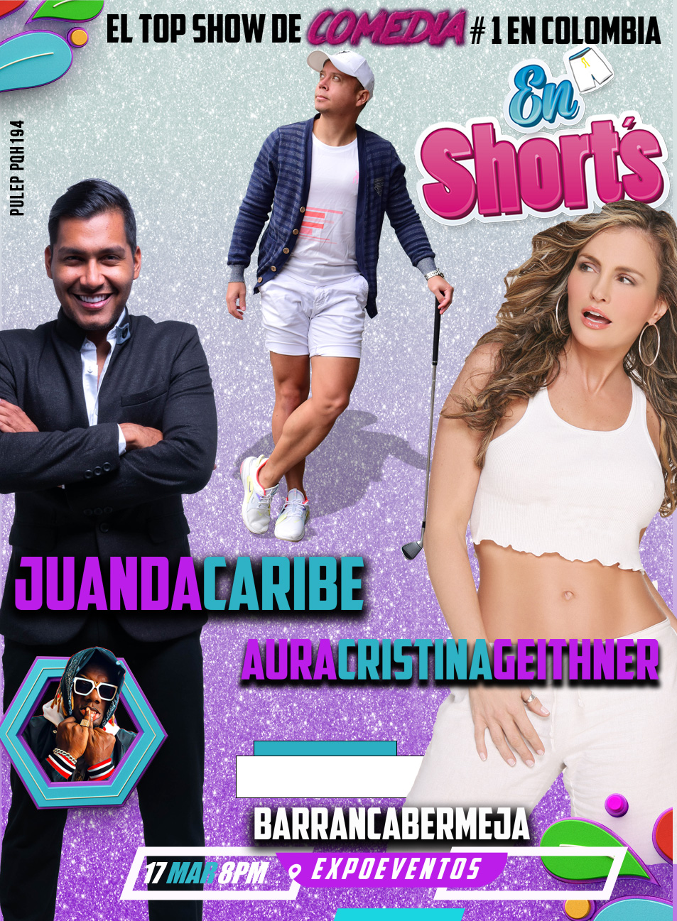 EN SHORTS CON JUANDA CARIBE, AURA CRISTINA GEITHNER Y ANDRES | La Tiquetera