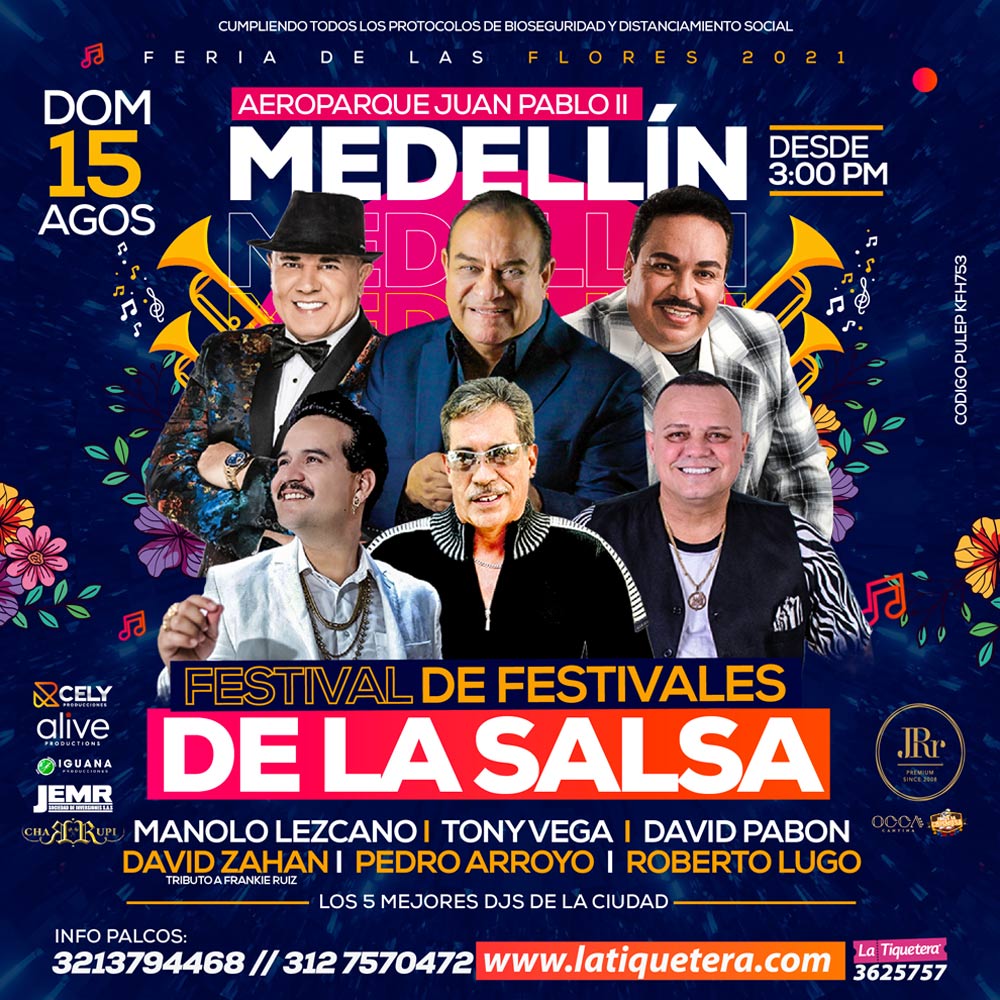 Festival de festivales de la salsa | La Tiquetera